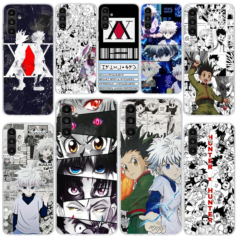 

Anime Hunter HXH Phone Case For Samsung Galaxy A14 A15 A13 A12 A54 A55 A53 A52 A34 A35 A33 A32 A24 A25 A23 A22 A04S A03S A02S