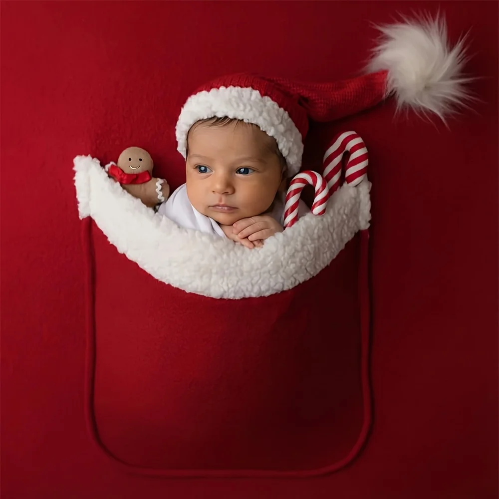 YEPTAME Professional Photography Pose Props & Studio Set with Padded Blanket & Hat - Suitable for Photo Shoots, Fashion Shoots