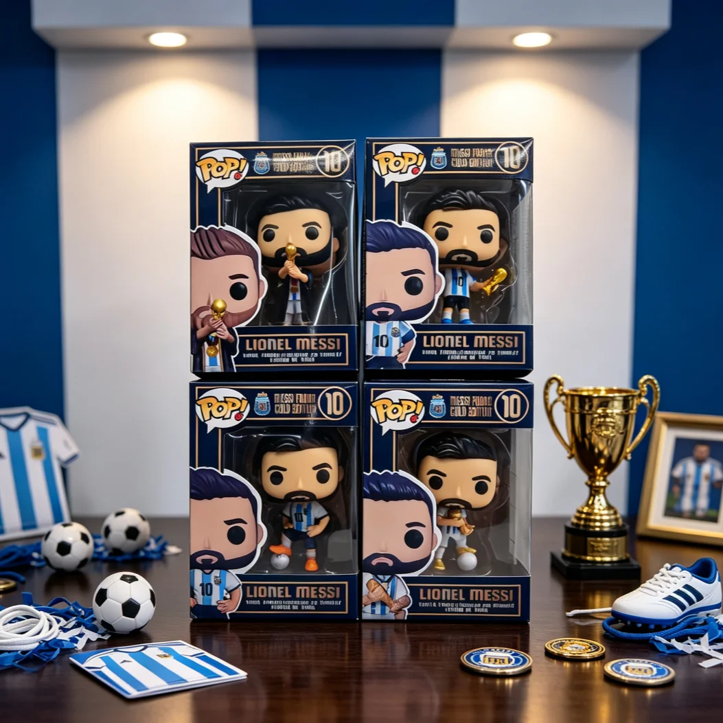 مجسمات ليونيل ميسي "فانكو بوب" لنجوم كرة القدم | lionel messi Funko POP