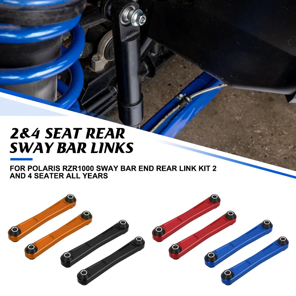 

For Polaris RZR1000 Sway Bar End rear Link Kit 2 and 4 seater All Years 2018 2015 2014 2013 Replacement ATV XP1000 Crew Parts