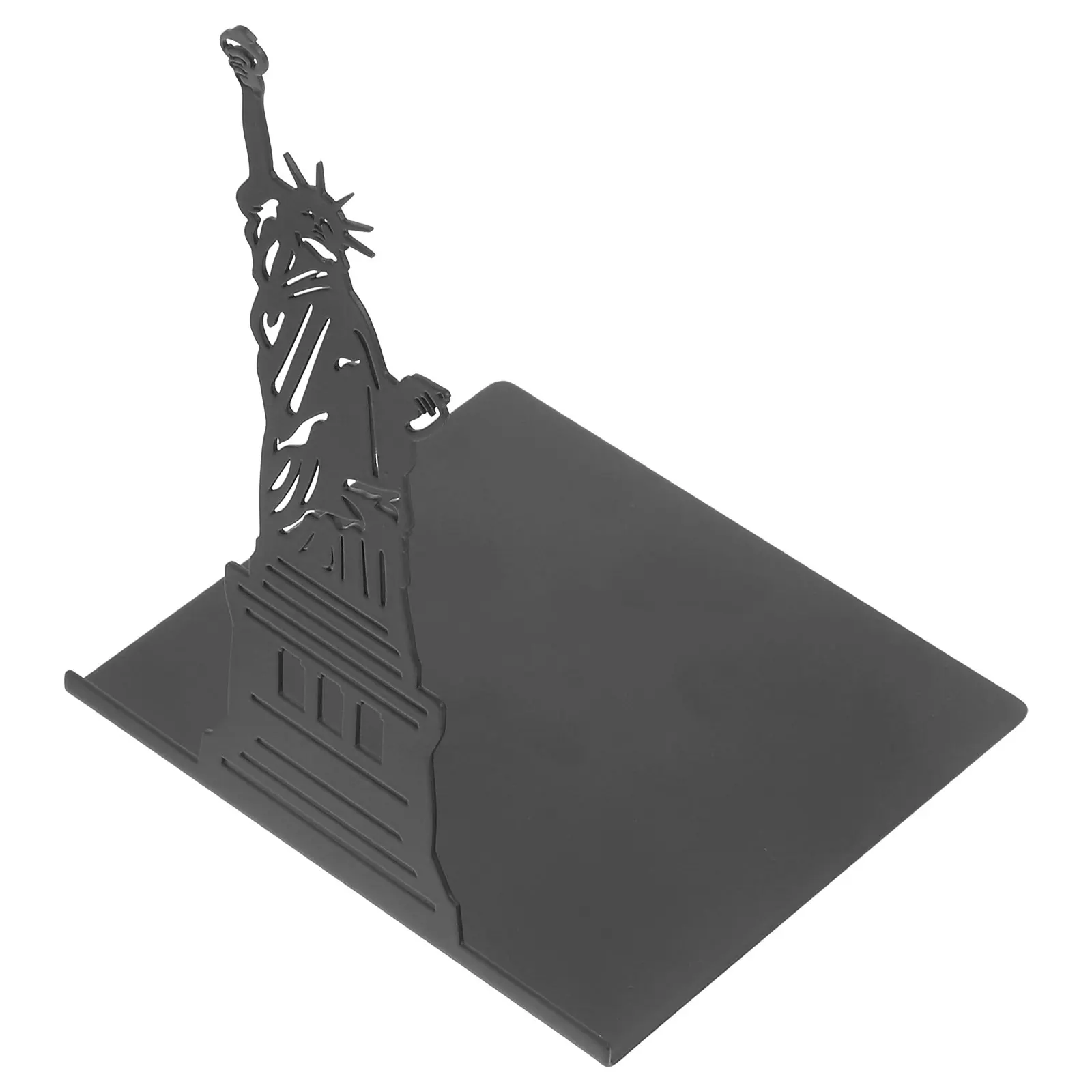 

Book Stand Stands Support Desktop Delicate Organizer Decorative Bookend Iron Stopper