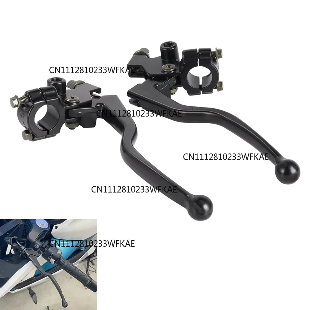 22mm 7/8in Aluminum Alloy Motorcycle Brake and Clutch Lever Handlebar Accessories For Pit Dirt Bike ATV Moto Equipments Parts