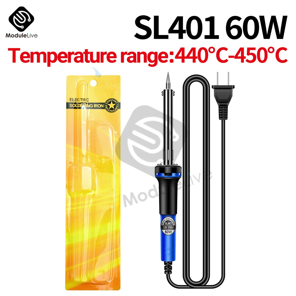 SL401 Electric Soldering Iron Professional Portable Kit Welding Solder Repair Welding External Heating Inner Core Solder Tools