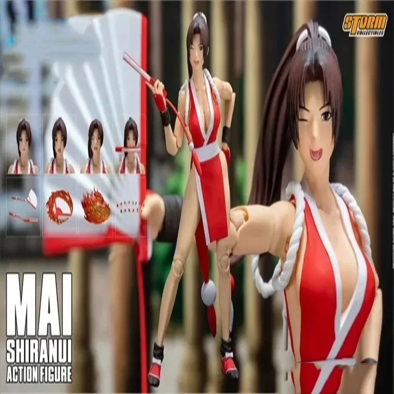 New SKKF07 SKKF07GN SKKF07BK Storm Toys 1/12 MAI SHIRANUI 6'' Action Figure Doll Toy In Stock Collection