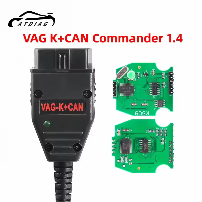 2025 VAG K + CAN Commander 1,4 FTDI PIC18F25K80 obd2 OBDII VAG 1,4 escáner de cable para herramienta de escáner de diagnóstico VW/AUDI