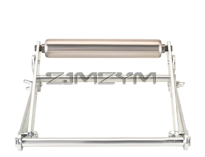 Foldable Stainless Steel Stand with One Roller Adjustable Cutting Machine Support Frame Material Support Bracket For Cutting