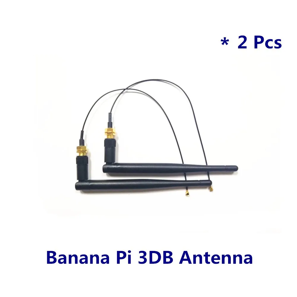 

2pcs Banana Pi BPI -3DB Antennas Flexible 2.4GHZ 3DB WiFi Antenna Accessory for DIY R1 Development Router Board