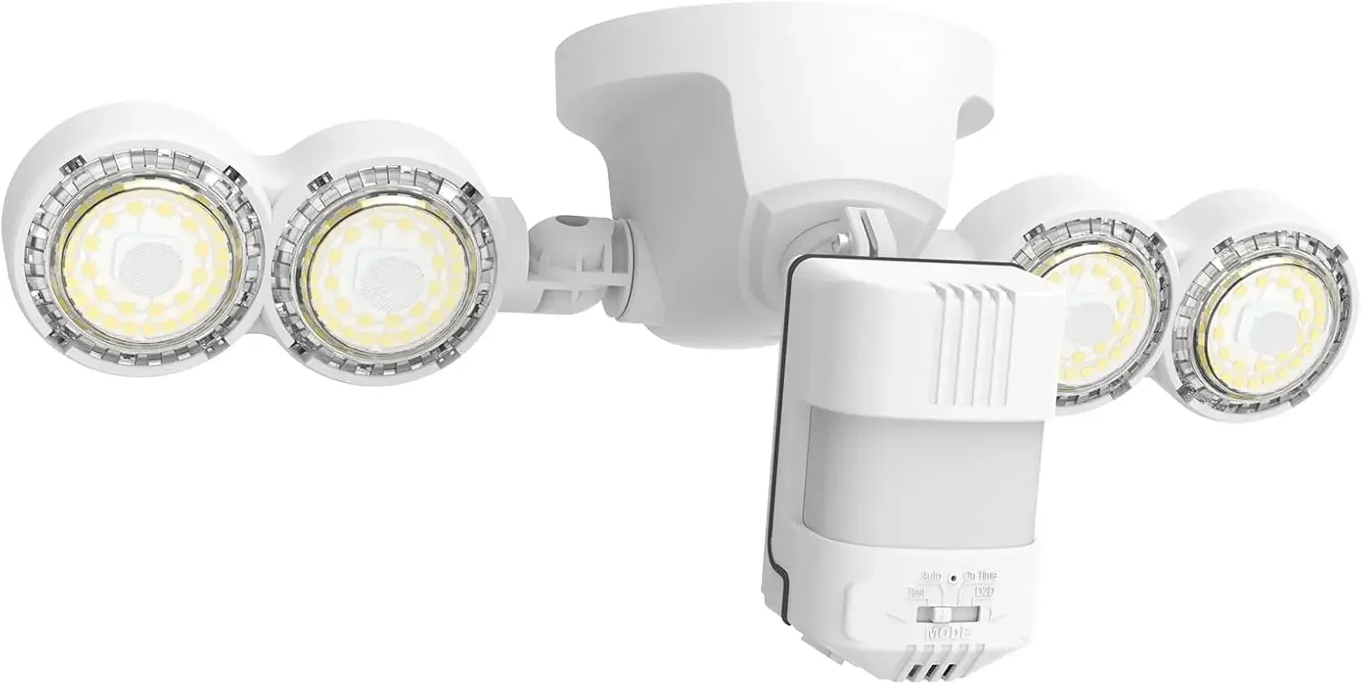 

40W 5000LM LED Motion Sensor Outdoor Light, 5000K Daylight, Dusk to Dawn Security Light for Garage, Yard, IP65 Waterproof