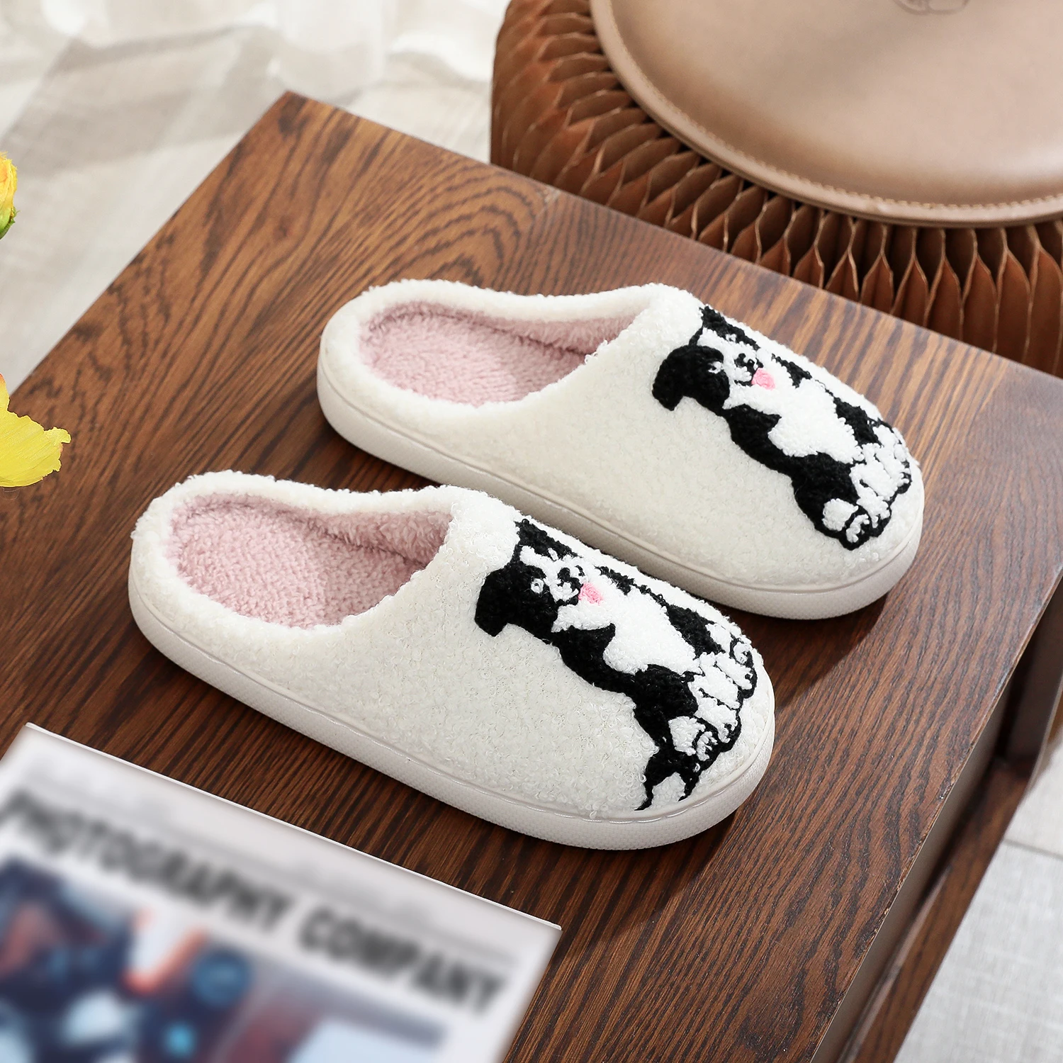 Border Collie Pet Dog Pattern  - Women'S Shoes Hush Puppies ulasan dan harga