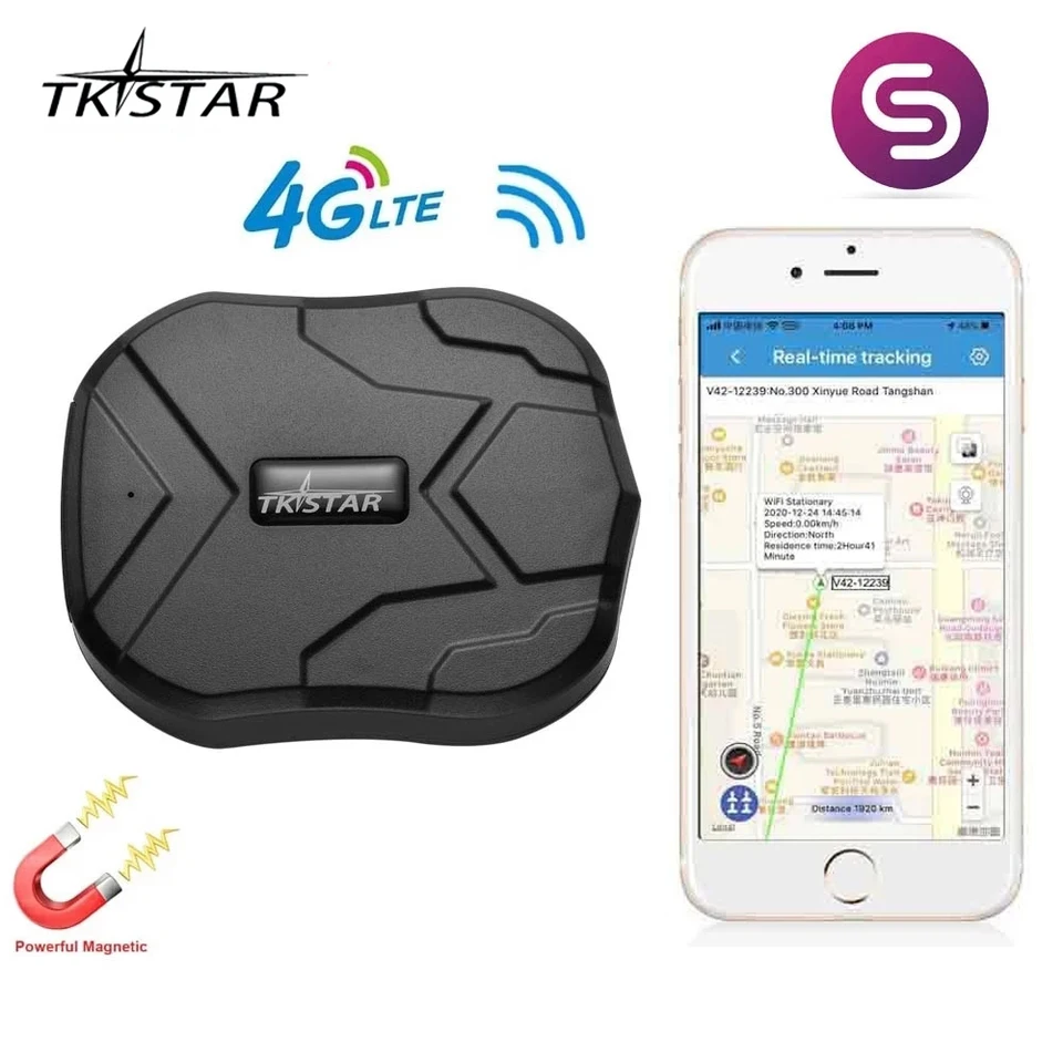 TKSTAR TK905 2G 4G Car GPS Tracker 5000mAh Long Standby Dual