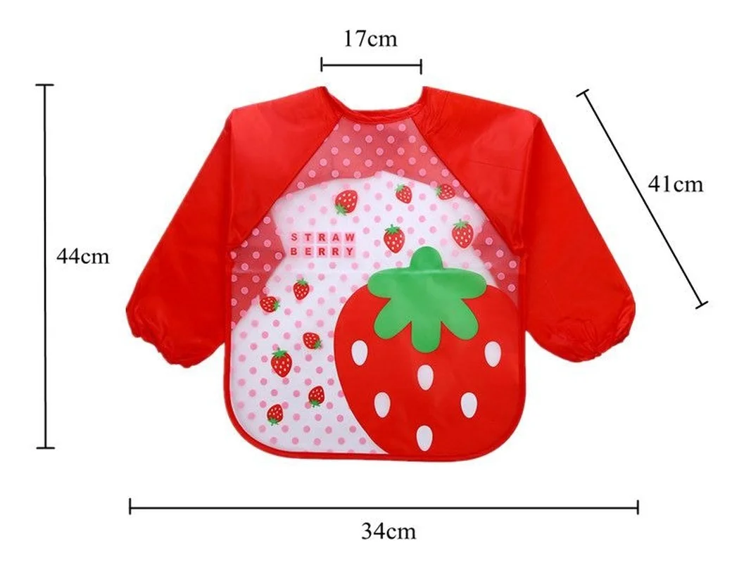 Waterproof EVA Baby Apron Wash-free Infant Cartoon Baby Bibs Saliva Towel for Boys Girls Burp Cloth Toddler Apron Stuff Clothes
