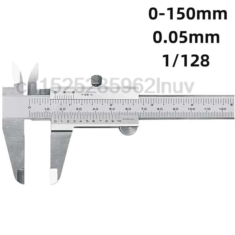 CNC Calipers 530-104 Measuring Vernier Caliper 6in 150mm 200mm 300mm 0.05mm .001in Stainless Steel Tool Scale Gauge