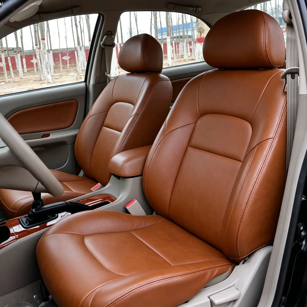 

Car Special Seat Cover For Hyundai Sonata 2004 2005 2006 2007 2008 2009 PU Leather Cushion Car Seat Covers Car Styling