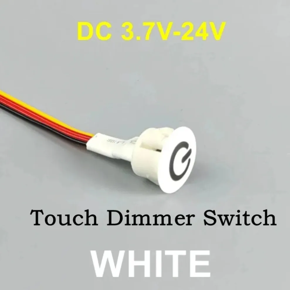 1-2Pcs DC5V/12V/24V LED Dimmer Controller Touch Sensor Button Smart Dimmable Switch for Smart Home LED Strip Lighting