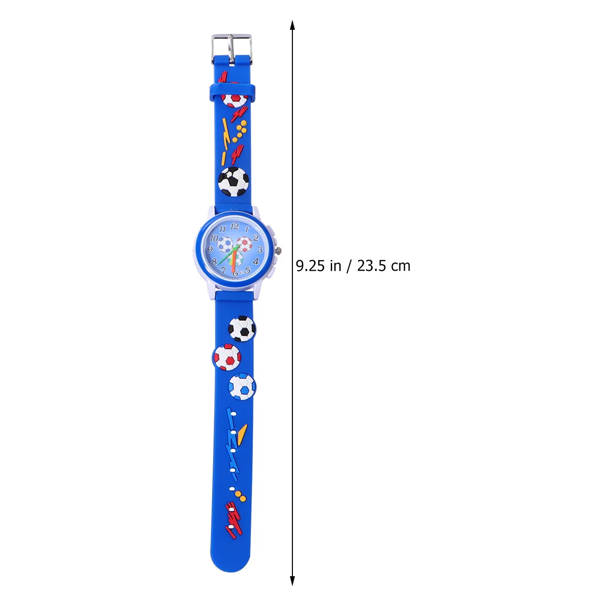 2 قطعة ساعات ستيريو ثلاثية الأبعاد لتصميم الرسوم المتحركة المميزة ساعة يد بحركة دقيقة هدية ساعة الطالب