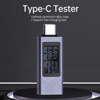 5A Multifunctional Digital Display DC Voltage Current Meter Power Meter Type-C USB Phone Charging Tester DC 4-30V 0-12A