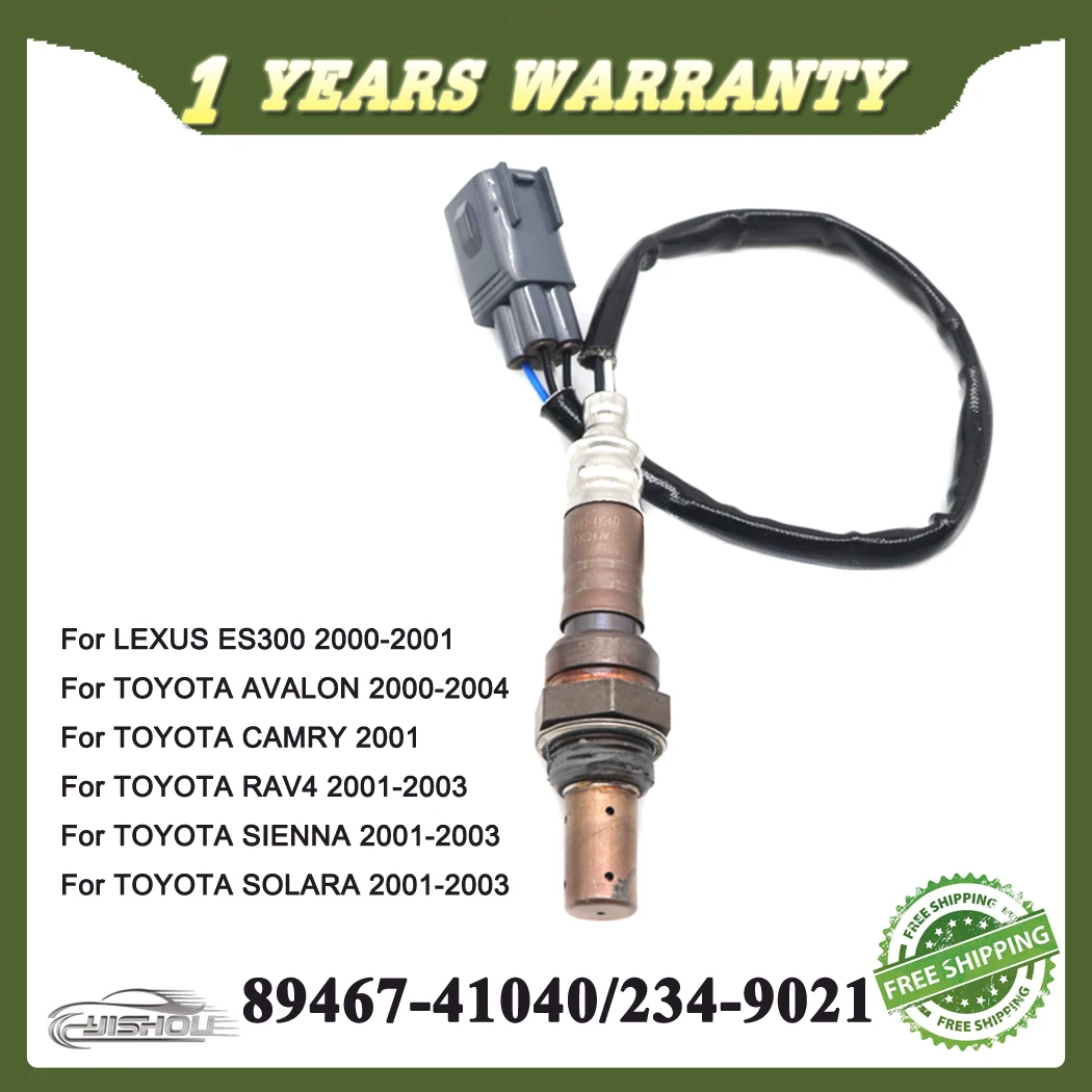 

89467-41040 Передний датчик соотношения воздуха и топлива Lambda O2 для LEXUS ES300 TOYOTA AVALON CAMRY RAV4 SIENNA SOLARA 2000-04