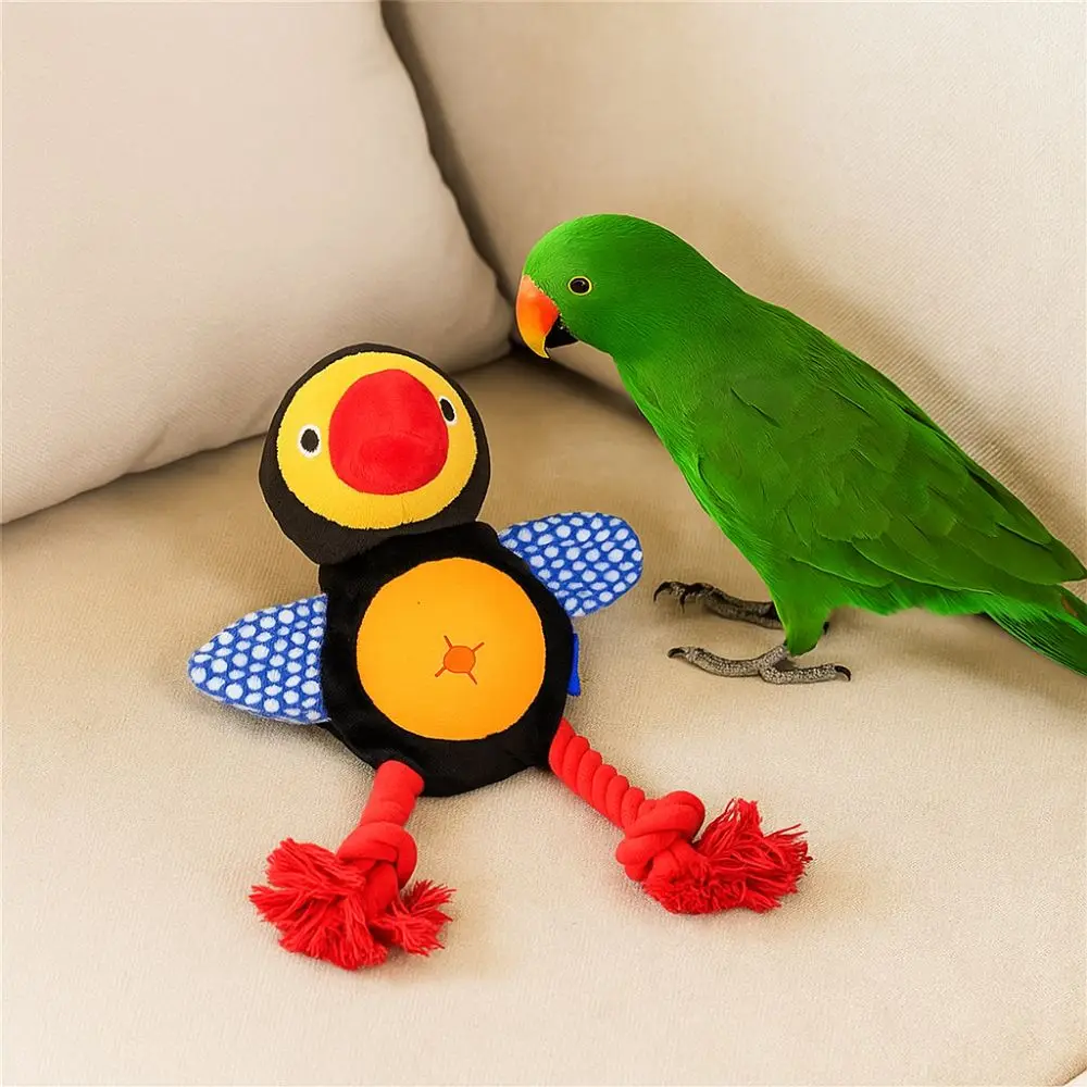 

Pet Supplies Bite-resistant Dog Chew Toys Bird Shape Pet Leaking Food Ball Sounding Puppy Squeak Toys for Dogs Cats