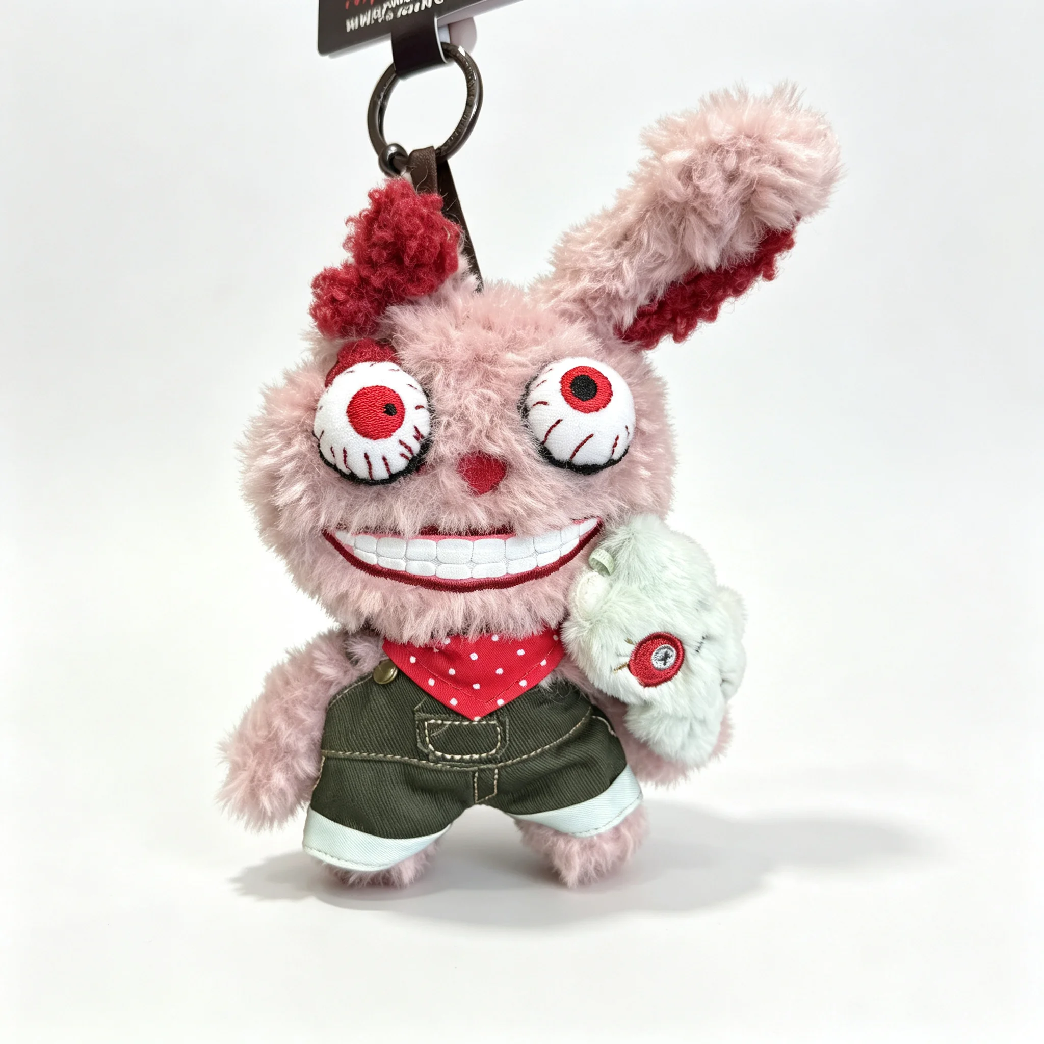 Universal Beijing Resort Halloween Exclusive Devil Bunny Plush Keychain / Bag Charm – Perfect Gift & Souvenir