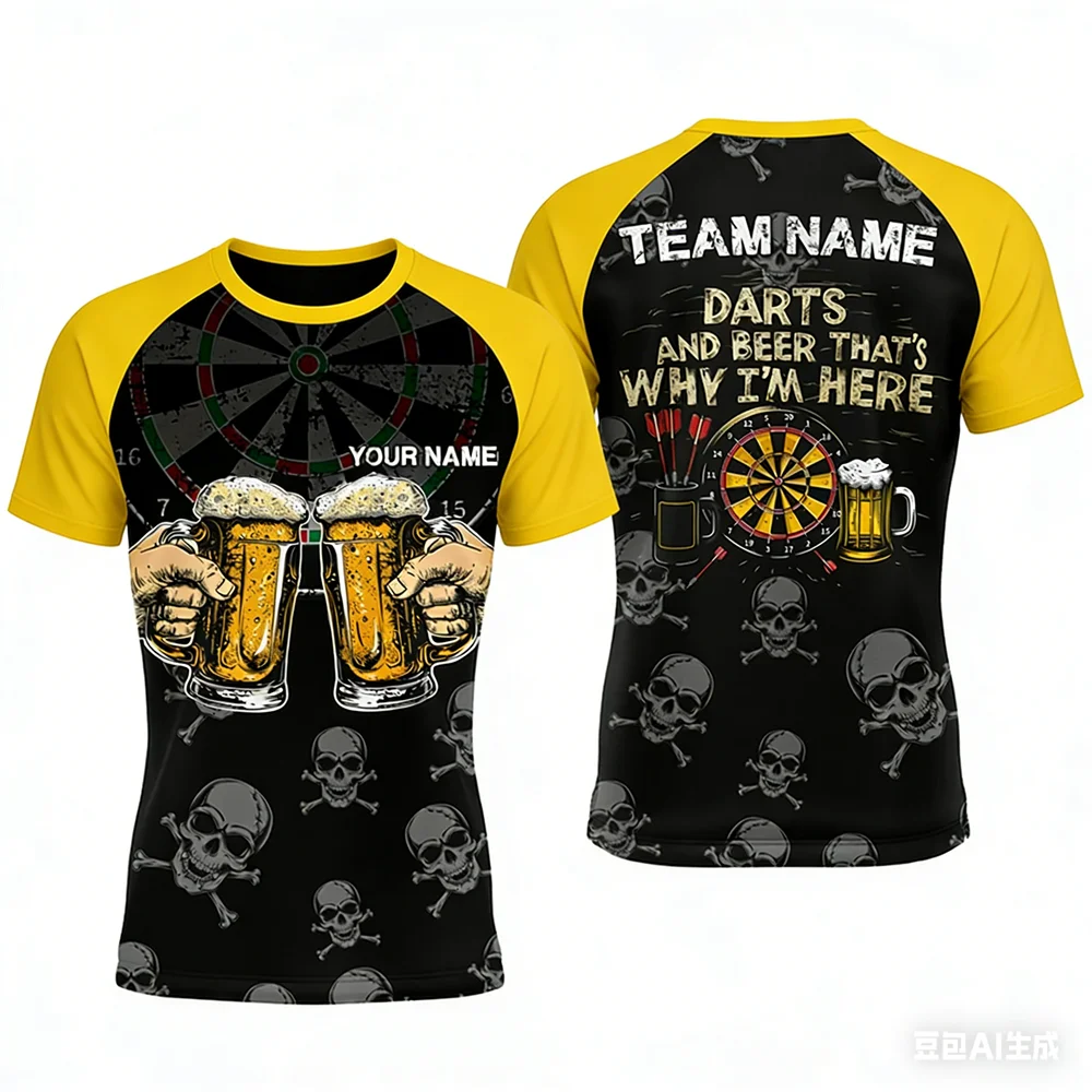 Футболка с графикой Darts Graphic, персонализация