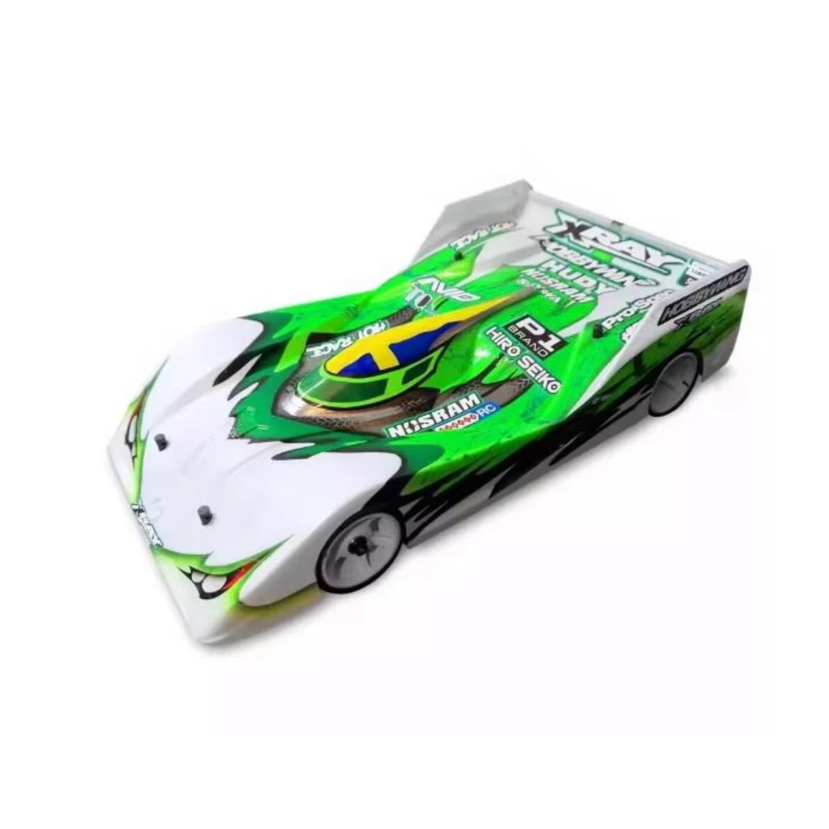 

Прозрачный поликарбонатный корпус для радиоуправляемых моделей автомобилей в масштабе 1:12, 208 мм.