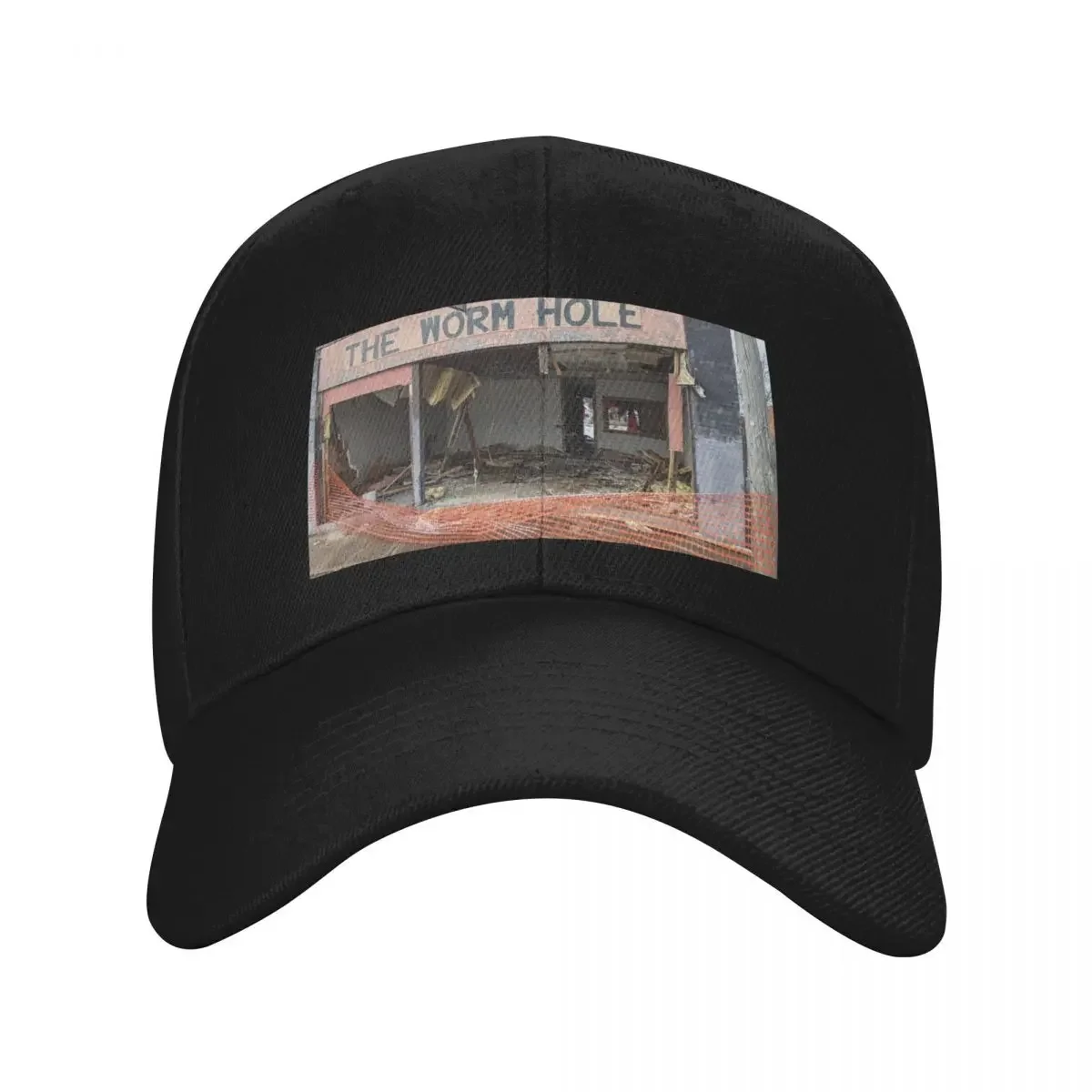 

The Worm Hole Abandoned Baseball Cap Golf Sunscreen Mens Tennis Women's