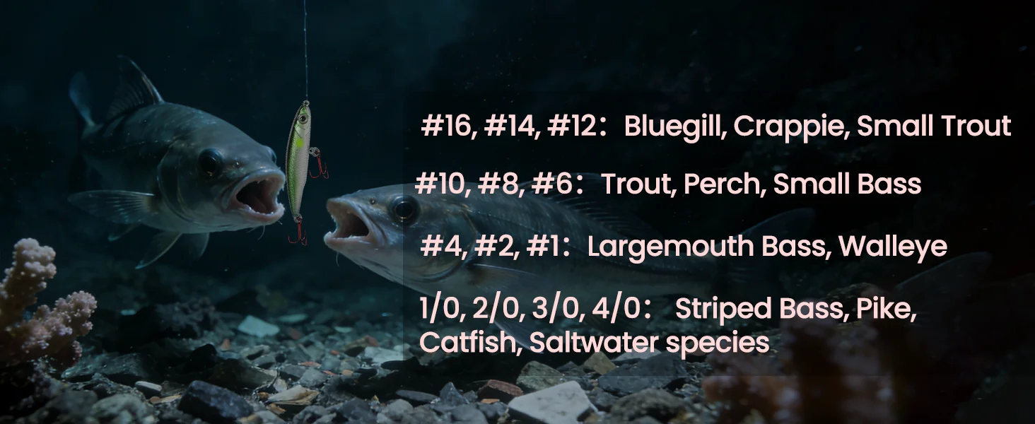 FishTrip 25 Stück Rote Dreifachhaken Scharfe Rundbogen-Angelhaken für Barsch und Forelle Rostfrei Rot Beschichtete Dreifachhaken – Detail 5