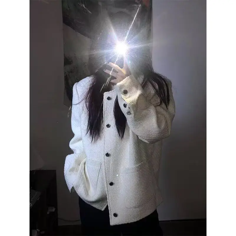 

Свободный мужской Jaet 2024, весенне-осенний Sli Harajuku Sle, корейская версия, трендовая уличная подставка из полиэстера, подходит для Long Sve