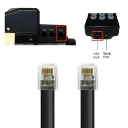 Flat Telephony RJ11 6P6C Controller Cable for Connecting Ioptron Telescope Mount to Go2Nova Hand Controller