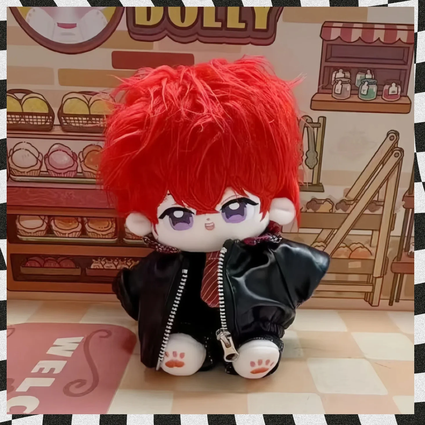 

China Virtual Idol Men's Team Idol Doll Laser Xia Yu Yang 20cm Plushes Dress-up Cotton Doll Send Friend Fans Like Doll Toys Gift