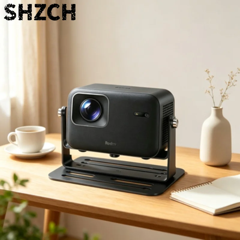 3-in-1 Projector Mount Bracket Desktop Metal Holder 360° Universal Adjustable Stand Multi-angle Projection Equipment Support