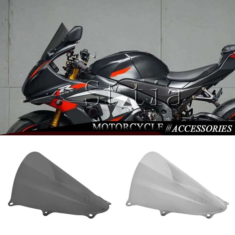 

Новое ветровое стекло для мотоцикла Suzuki GSX-R1000 GSXR1000 GSX R1000 2017-2024, спортивный ветрозащитный экран, передний ветровик, дефлектор ветра