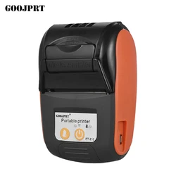 GOOJPRT PT-210 Portable Thermal Printer Handheld 58mm Receipt Printer for Retail Stores Restaurants Factories Logistics