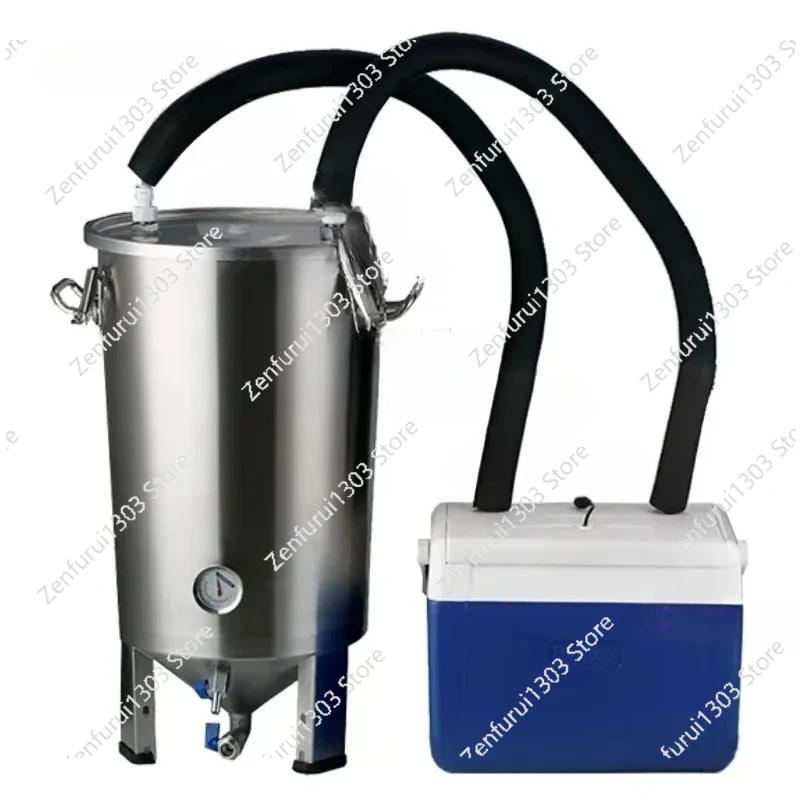 

Бочка для ферментации конического дна из нержавеющей стали 30 л с контролем температуры