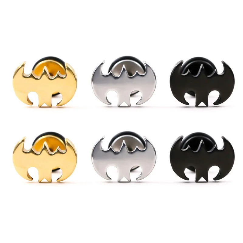 

Anime Justice League Earrings Action Figures Batman Cosplay Party Studs Metal Earrings Toys for Women Men Girl Gift Fans Gifts