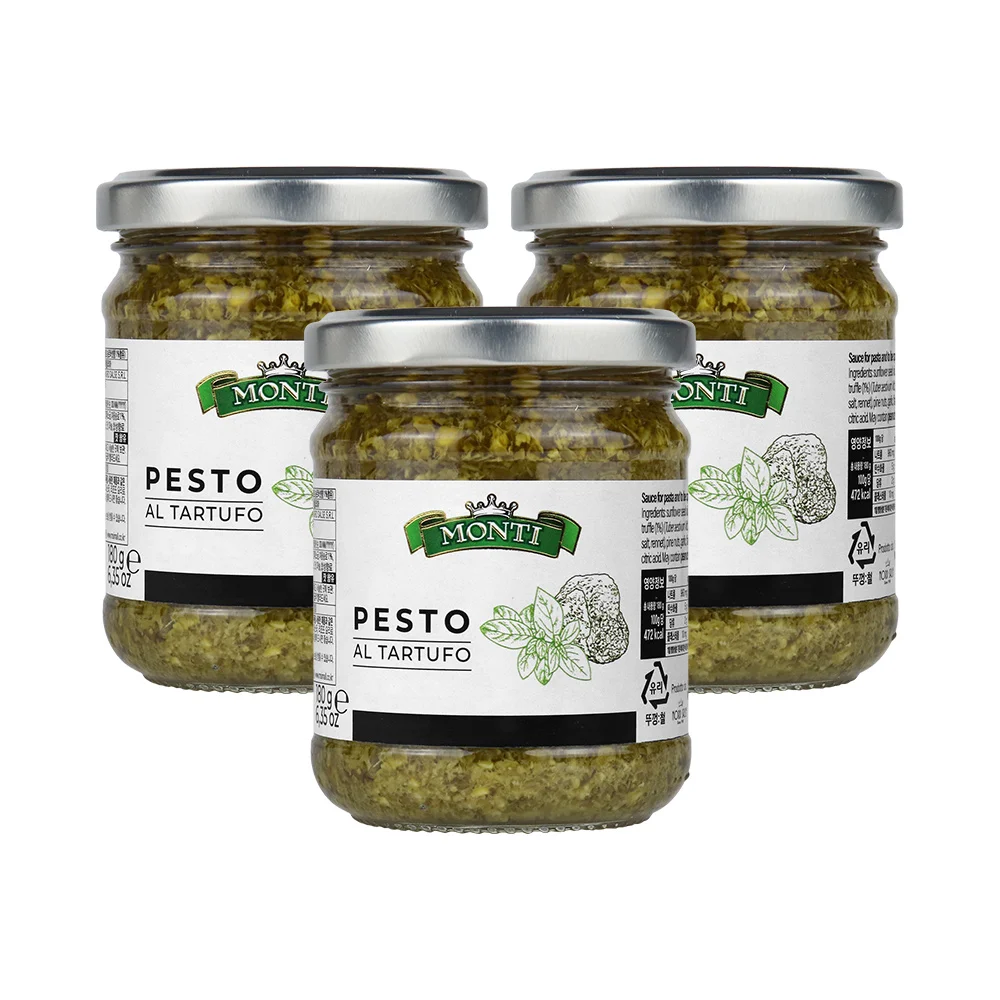 180g x 3 Monty Trumpler Pesto