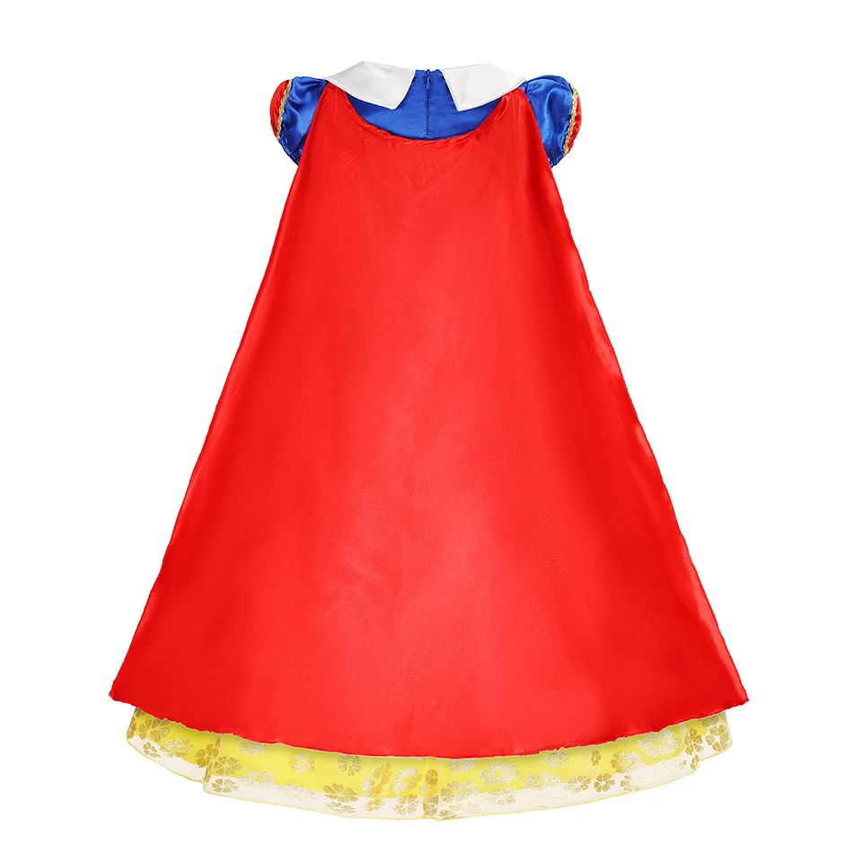 الأطفال الأميرة يتوهم ازياء حزب كرنفال اللباس للفتيات هالوين عيد الميلاد عيد ميلاد تأثيري سنو وايت حسناء الملابس