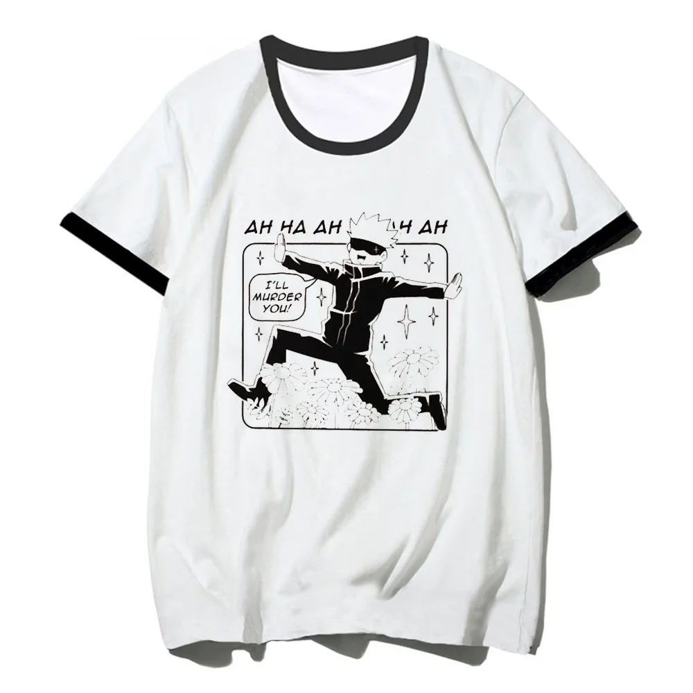 Jujutsu Kaisen top tees shoujo y2k kawaii anime shirt baddie cheap Retro graphic aesthetic