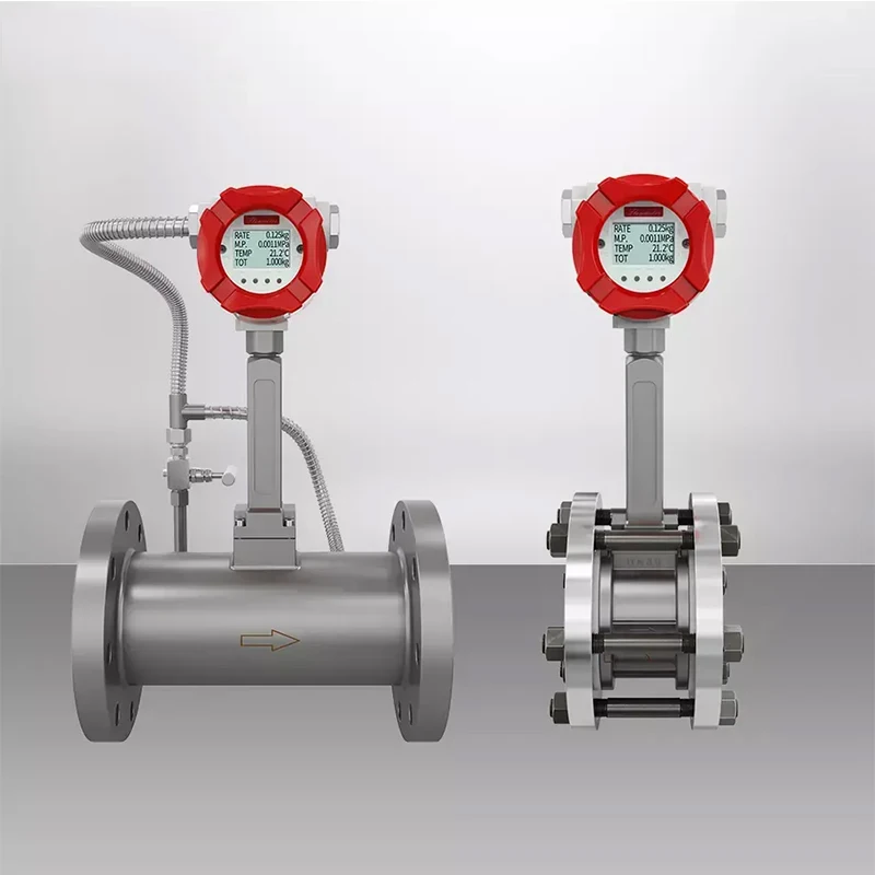 Vortex Durchflussmesser Dampfdurchflussmesser Wasser Elektronischer digitaler Luftdurchflussmesser
