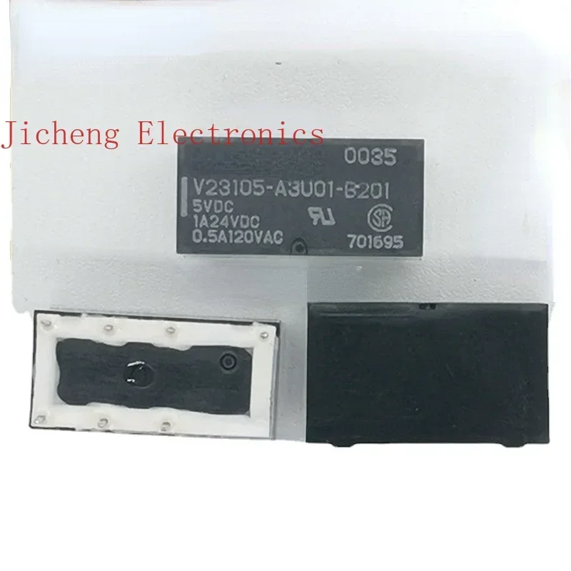 

5PCS Relay V23105-A3001-B201-5VDC DE1A1B-L-4.5V MP2-48V RCI424T30230VAC G5T-1A-12V 888H-1AH-F-C-12V V23026-A1004-B201-24V