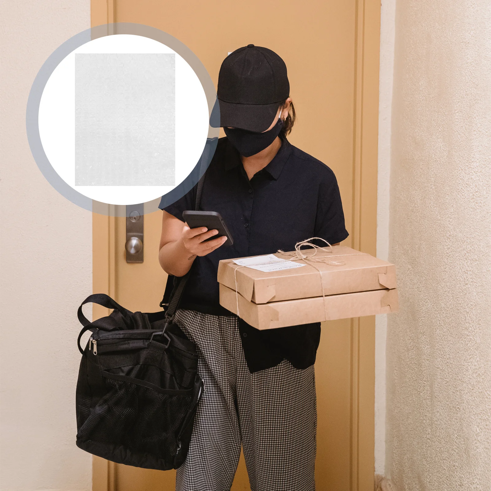 100 Uds. Bolsas de burbujas para sobres, bolsas gruesas, amortiguación protectora para bolsas de embalaje de envío