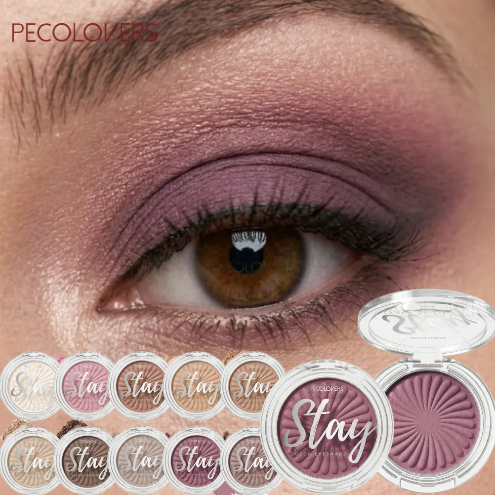 10PCS/Set Matte Eyeshadow Palette, Waterproof & Long Lasting, Fine Powder, Smooth, Easy To Apply, Daily Use, An Essential Makeup