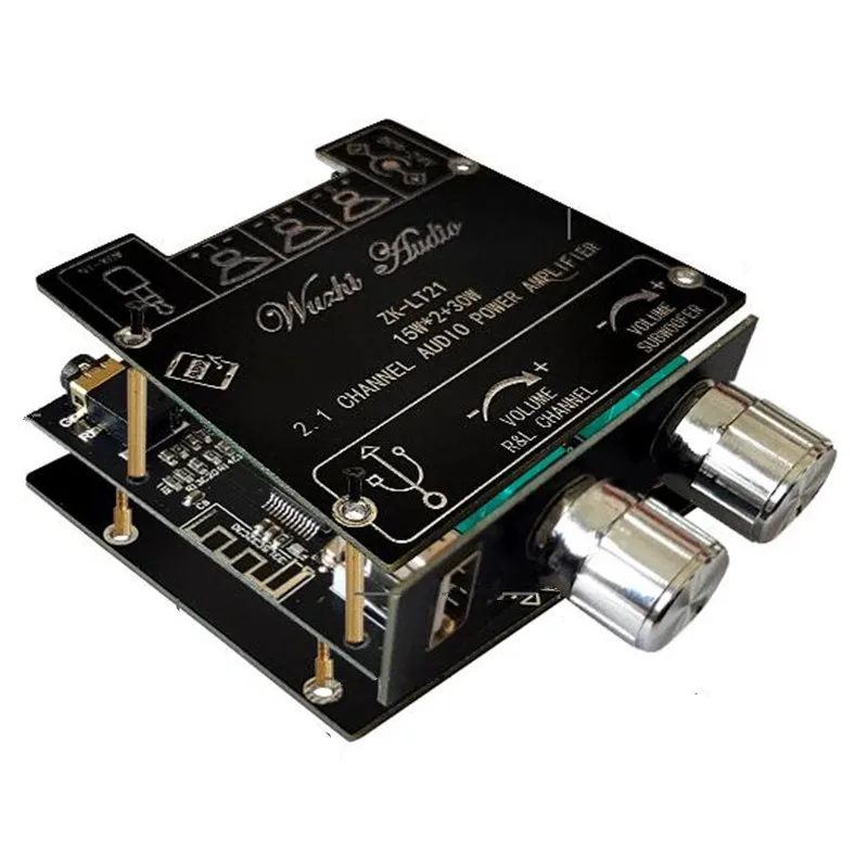 ZK-LT21 Wireless Audio Digital Amplifier Board Module2.1Channel15W+15W+30WWith Subwoofer