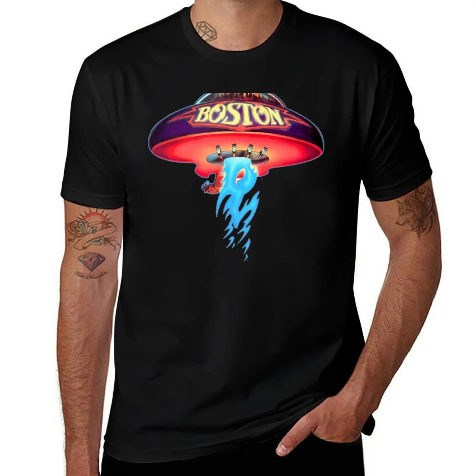 Boston More Than A Feeling Premium T-Shirt funny t shirts dark humor cotton t shirt man T-Shirt