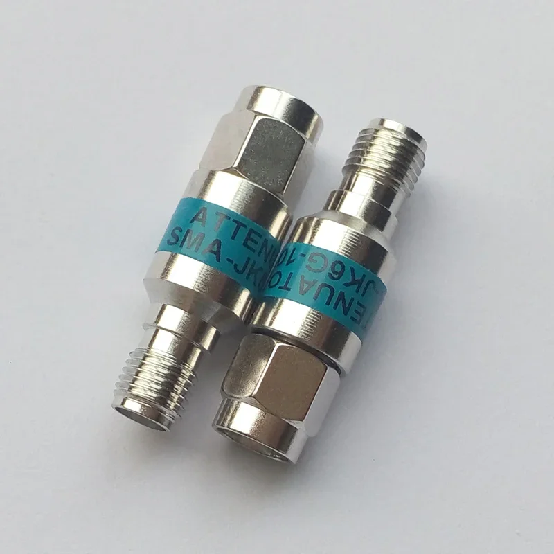 1Pcs 2W 0-6GHz SMA-JK Ternary Alloy RF Attenuator 1-30db