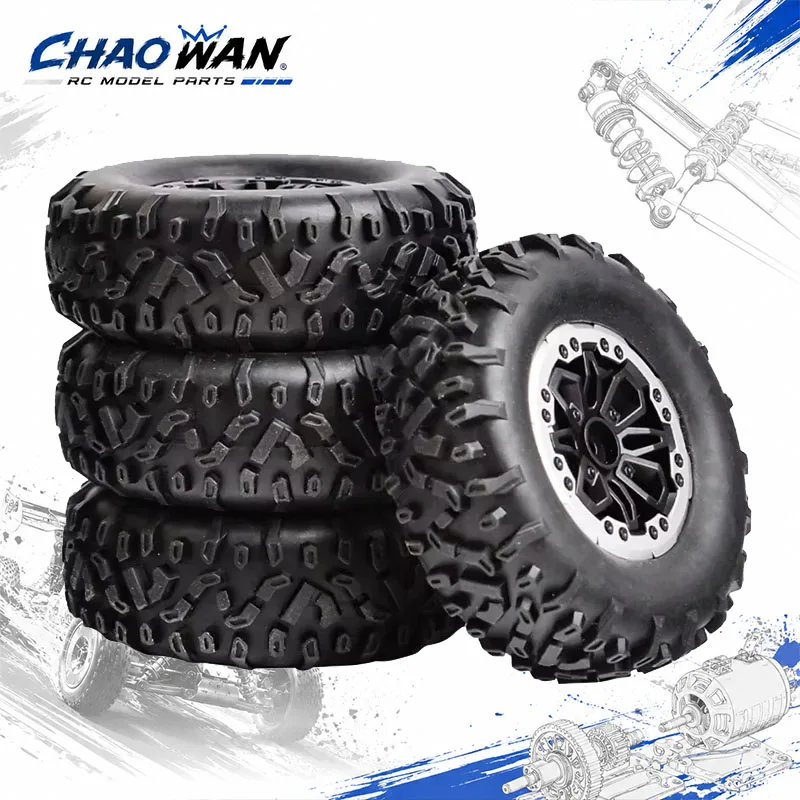 4pcs 64mm Miękka Opona Do MN D90 MN98 MN99S WPL C14 C24 C34 B14 B24 LDRC P06 LD1297 LD1299 RC Car Upgrade Parts Akcesoria