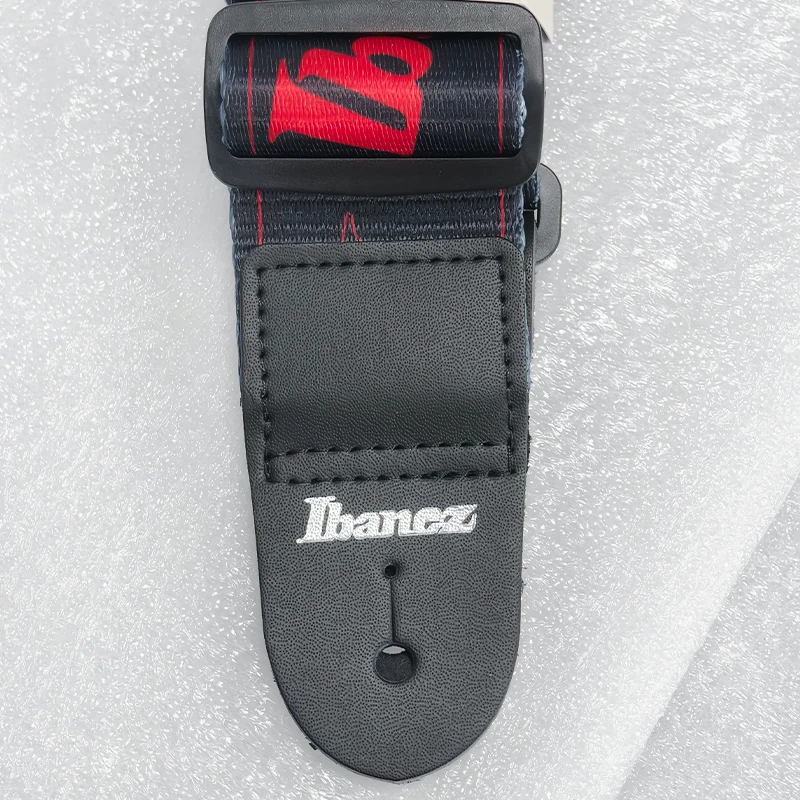 Ibanez ギターストラップ 複数の生地 長さ調節可能 簡単取り付け