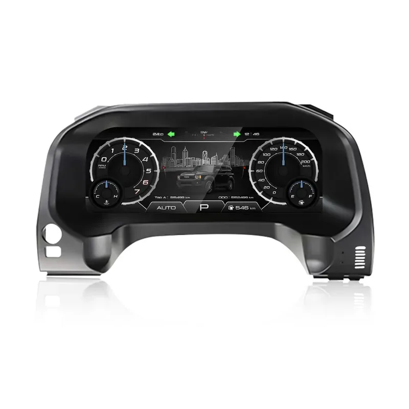 

12.3'' Display LCD Dashboard New Upgrade Car Digital Cluster Linux System Auto Speedometer for Prado 2010-2023