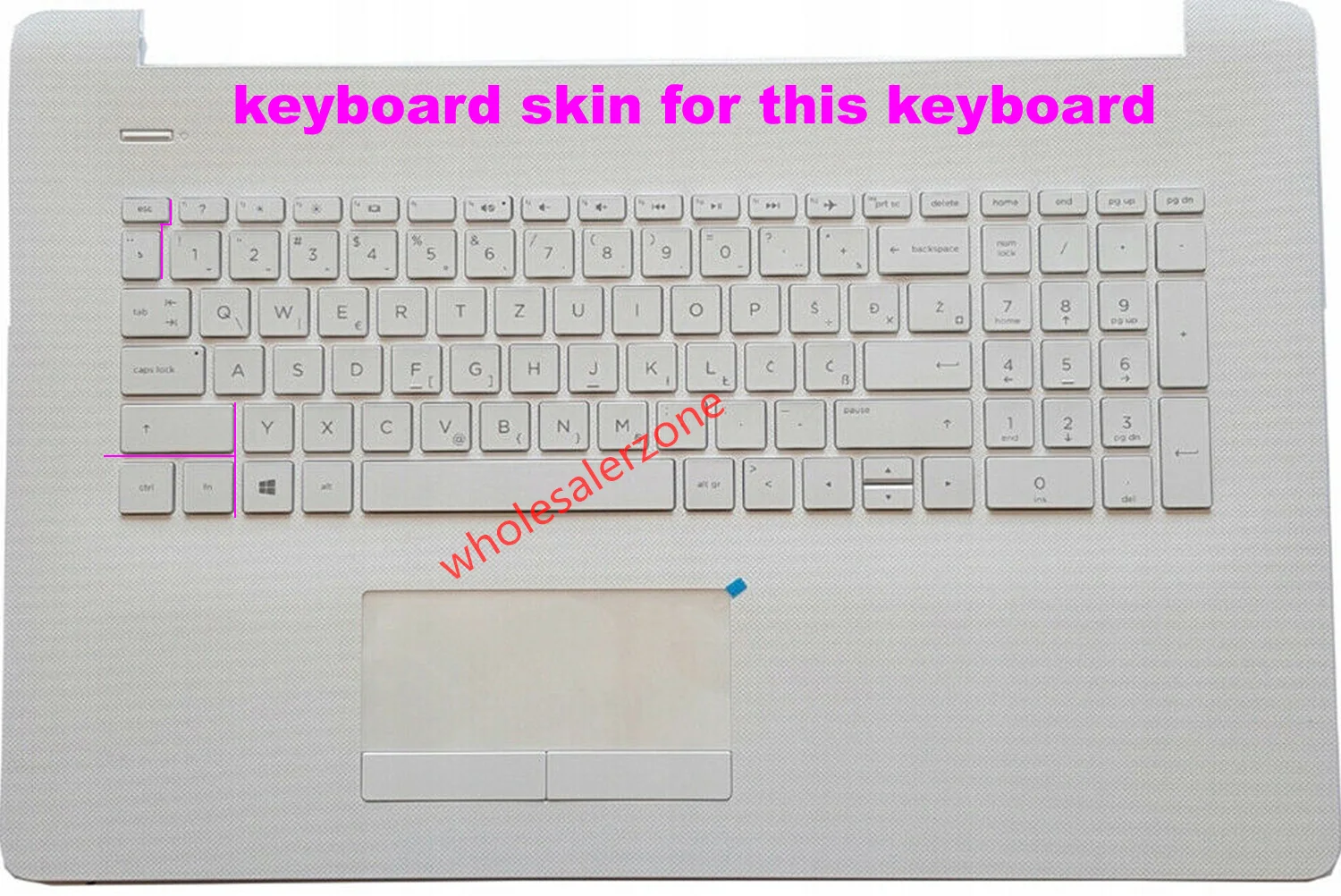 Keyboard Skin Cover Protector for HP 15-BS 15-BW 15-BR 15-BU 15q-BY 15-bq 15-CB 15-CC 15-CD 15-CU 15-ck 15-CN,15-CP, 17-BS 17-BY