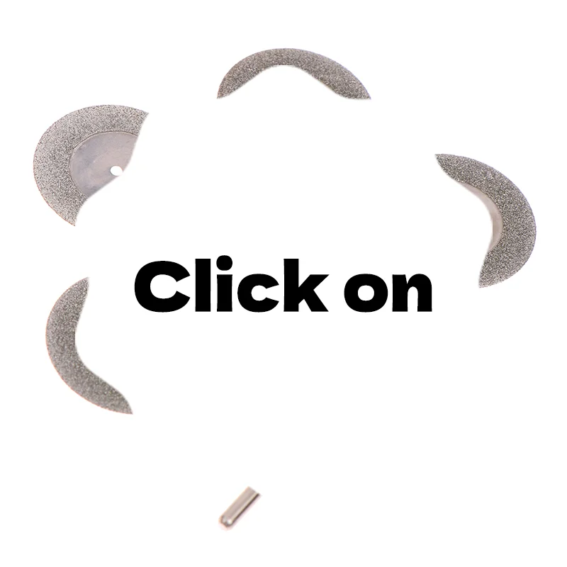 

5 шт./компл. двухсторонний режущий диск, инструмент для стоматологической лаборатории, алмазные диски, диаметр 22 мм, толщина 0,25 мм с 1 оправками